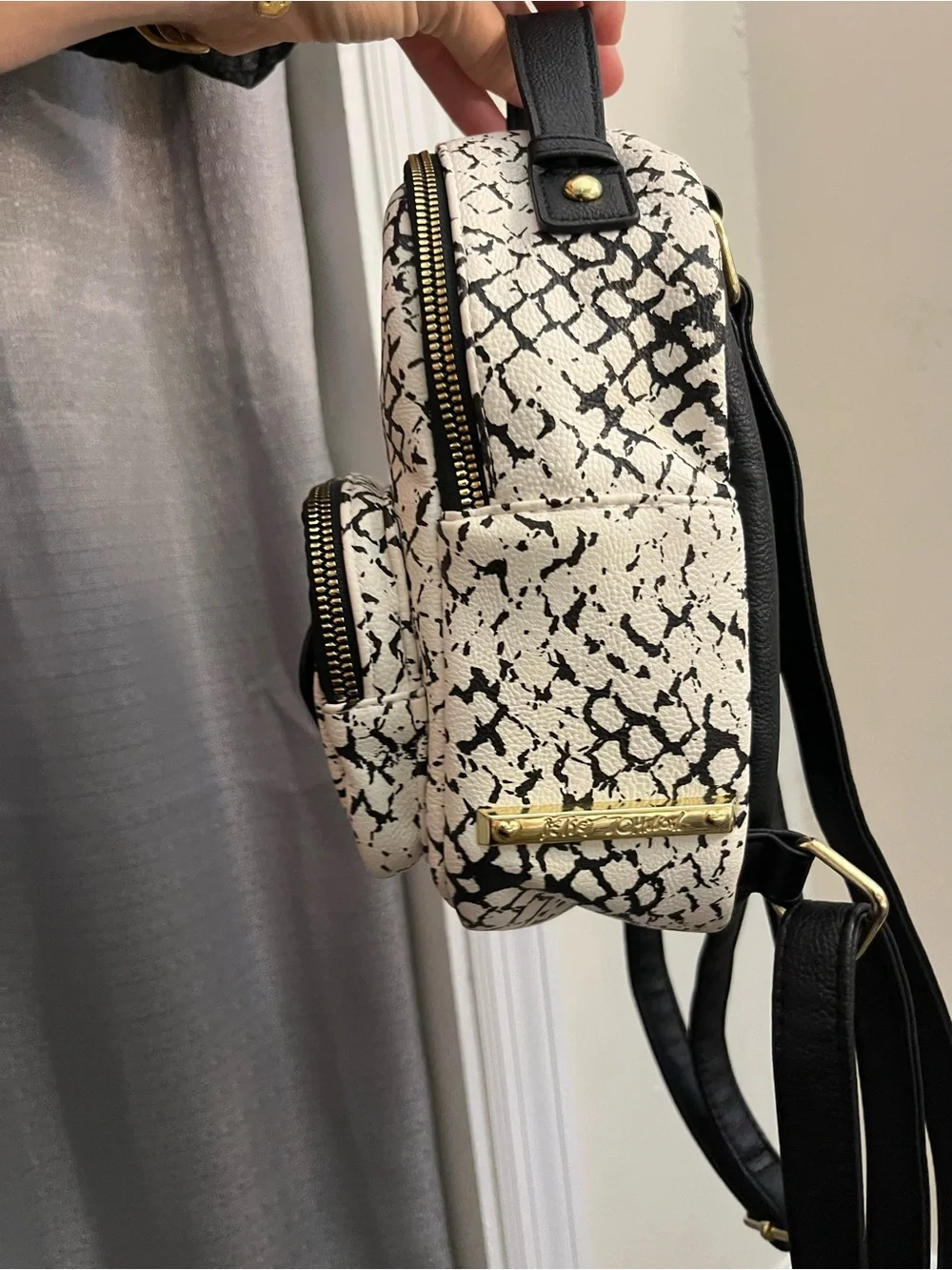 Betsey Johnson Dog Mini Backpack